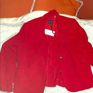 Red blazer